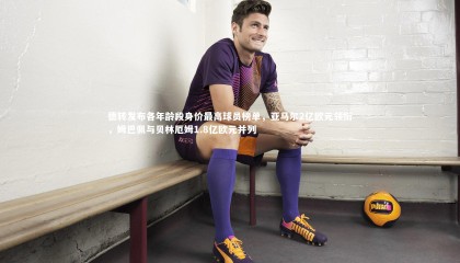 【星空体育】德转发布各年龄段身价最高球员榜单，亚马尔2亿欧元领衔，姆巴佩与贝林厄姆1.8亿欧元并列